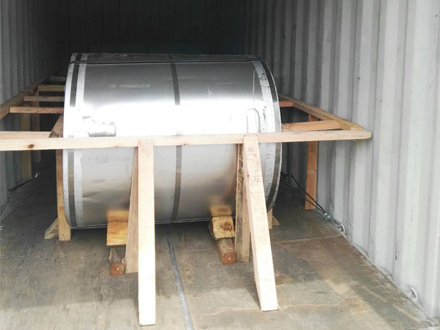 Steel coil transportation